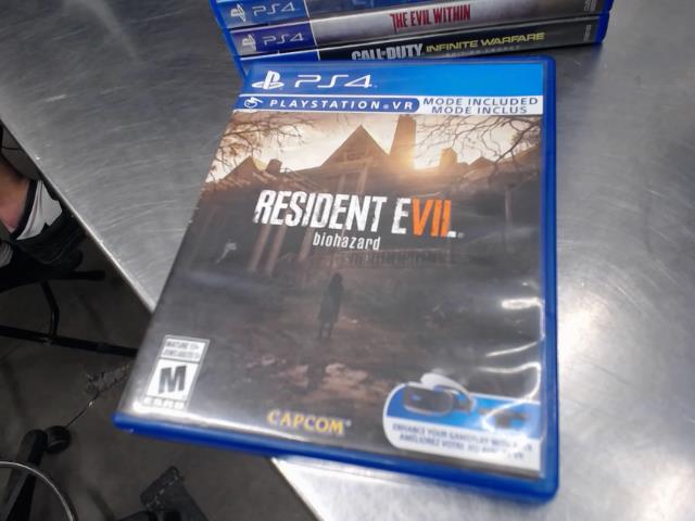 Resident evil vii ps4