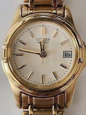 Montre citizen gold color