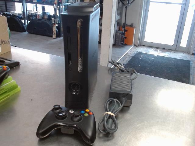 Console xbox 360 + man+fils