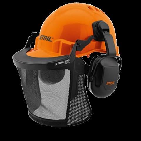 Casque de construction avec viseur