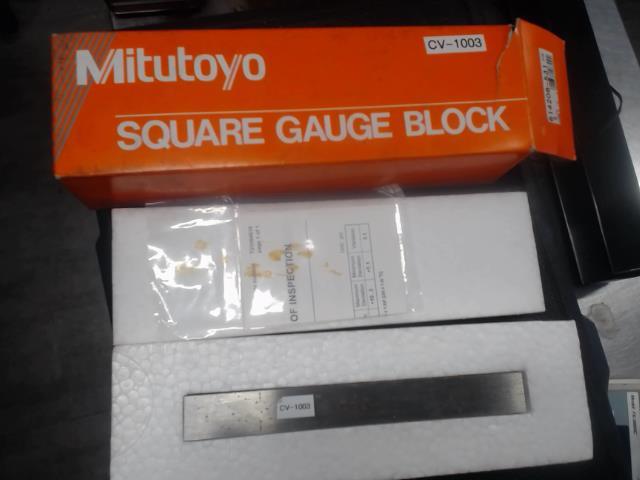 Square gauge block mitutoyo