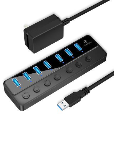 7 port usb data hub