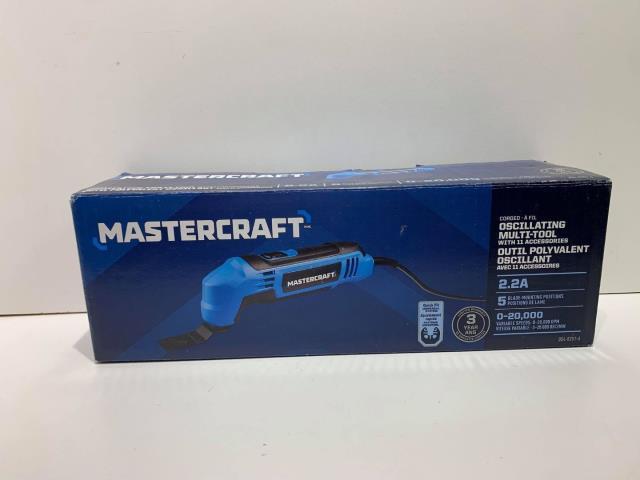 Oscilating multi tool mastercraft