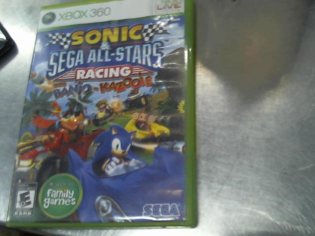 Sonic&sega all-stars racing with banjo-k