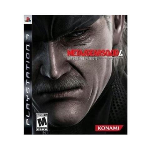 Metal gear solid 4 pour ps3