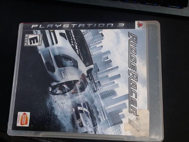 Ridge racer jeux ps3