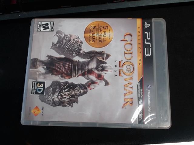 God of war saga collection ps3 used