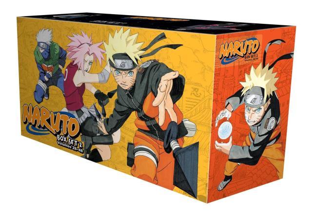 Naruto box set 2 volumes 28-48