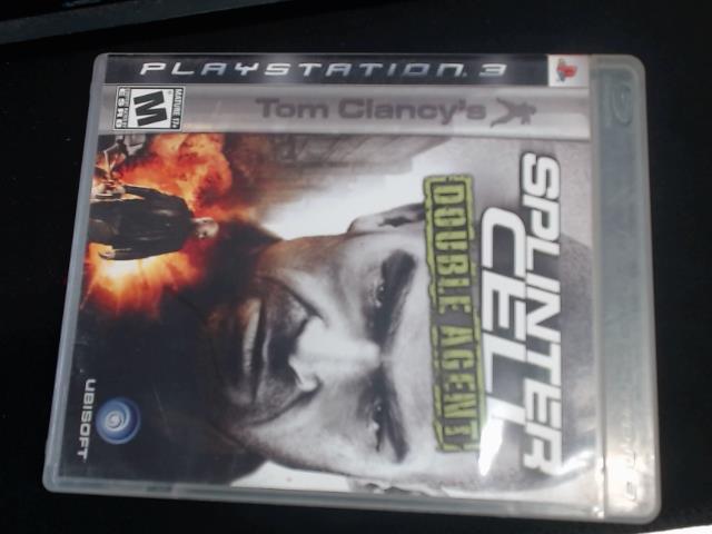 Splintercell bouble agent ps3 jeux