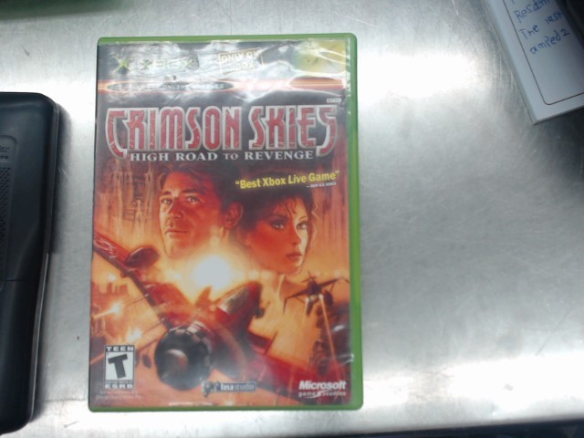 Crimson skies