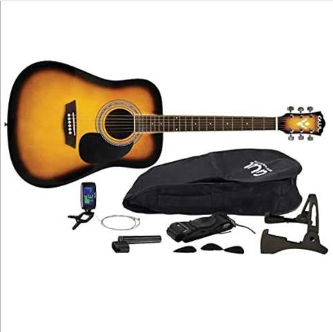 Guitare acoustique gwl comme 9 case dur