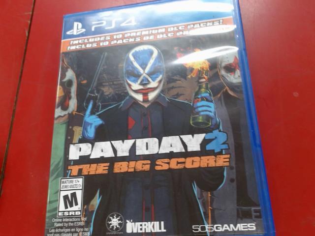 Payday 2 the big score