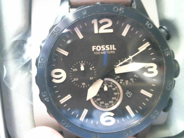 Montre fossil bracelet cuir