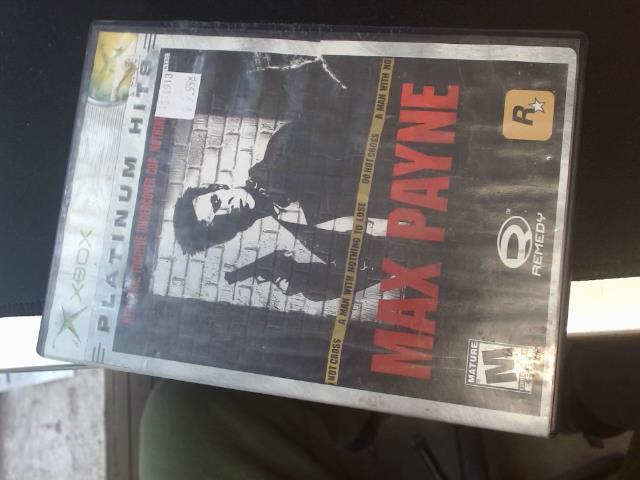 Max payne xbox game