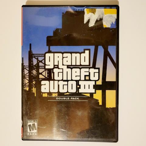 Grand theft auto 3 double pack