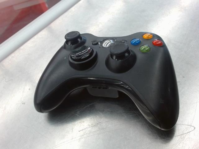 Manette noir sans fil xbox 360