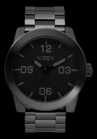 Montre nixon homme noir