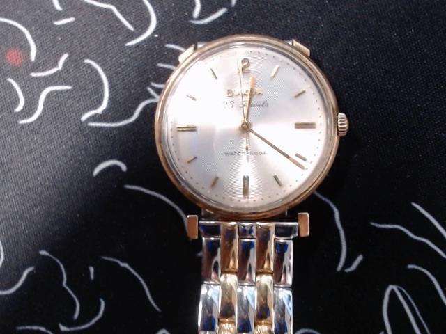 Vintage bulova 23 jewels 10kt gf 2 tone