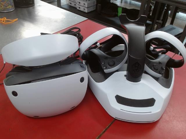 Casque playstation vr2+2 man.+base+fil