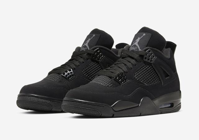 Jordan 4 mid black cat size 10