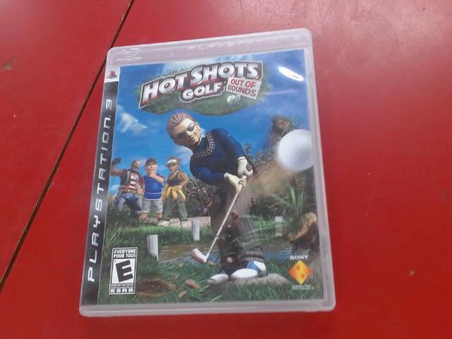 Hot shots golf out of bounds