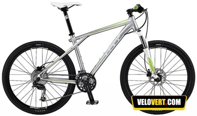 0velo de montagne beige gris mat