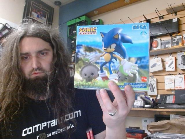 Figurine sonic ds boite seal