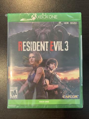 Resident evil 3 xbox one