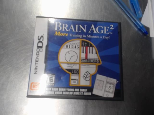 Brain age 2 more training in minute aday