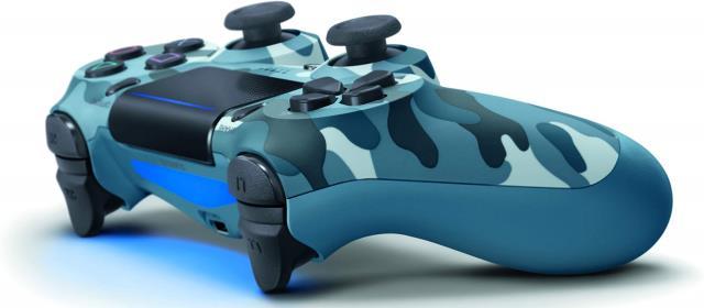 Manette de ps4 bleu camo