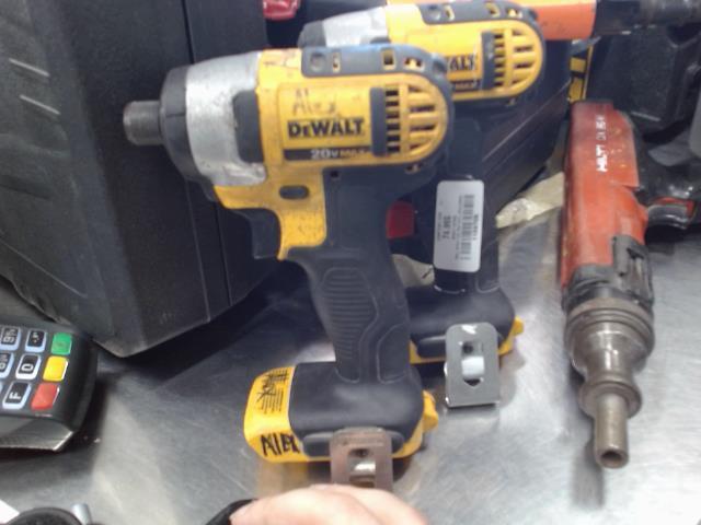 Drill impact 20v max dewalt outil slm