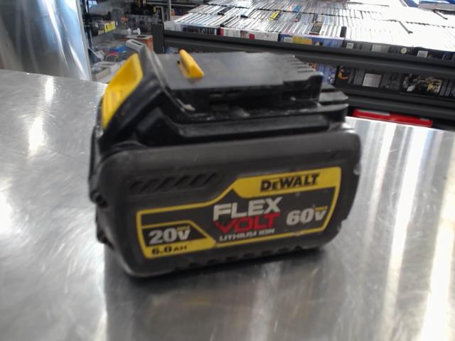 Batterie flexvolt 6a.h 20v-60v