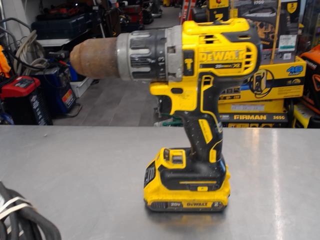 Hammerdrill dewalt + batt 2ah