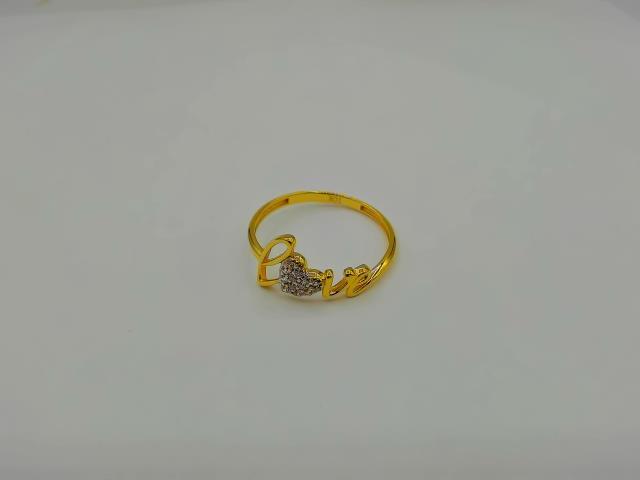 BAGUE EN OR 10KT