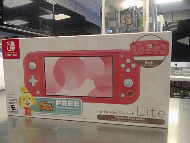 Switch lite isabelle aloha edition