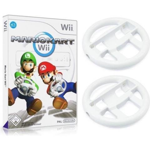 Mario kart wii avec 2 volants