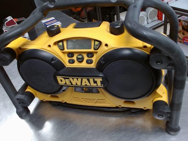 Radio chantier dewalt