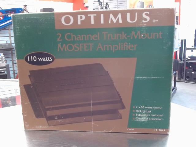 110 watt stereo amplifier 2 channel sub