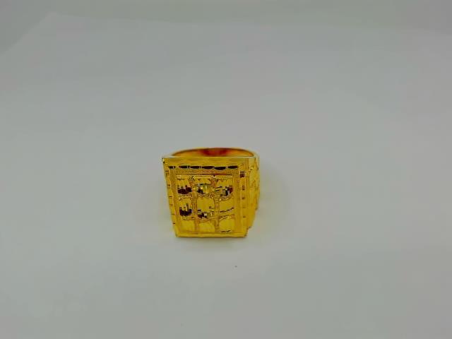 BAGUE SOLIDE EN OR 10KT