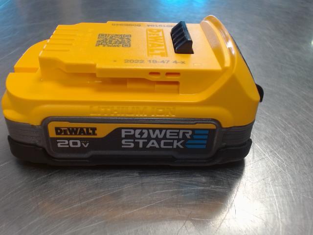 Batterie dewalt powerstack 1.7ah