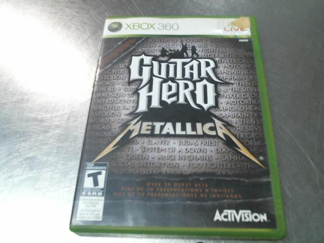 Guitar hero metallica