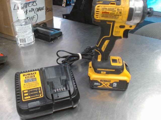 Impact drill+batt 5 ah+chargeur