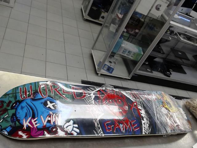 Saw boys skateboard deck