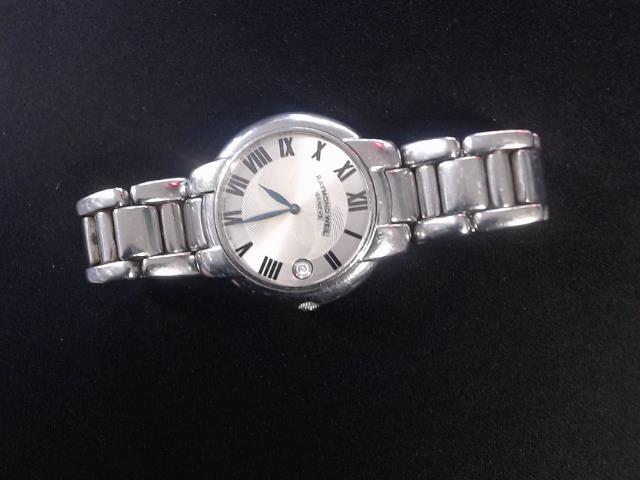 Montre stainless nacre avec date