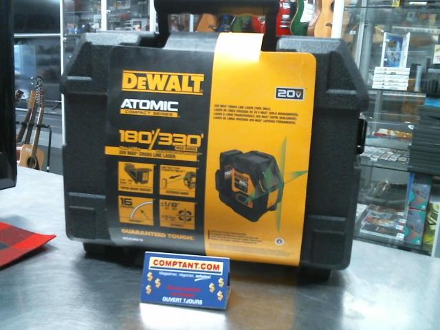 Dewalt laser a ligne vert 20v