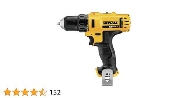 Dewalt mini drill batt 12v + 1 batt + ch