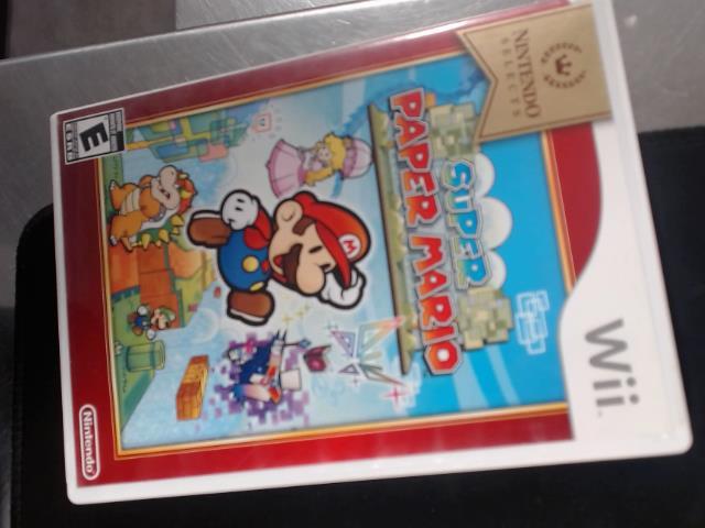 Super paper mario wii jeux