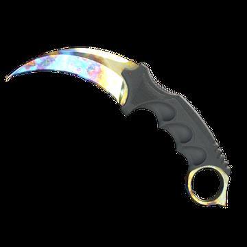 Karambit avec case