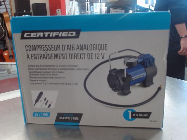 Compresseur d'air analogique 12v