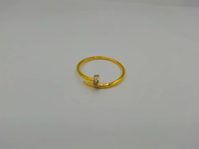 BAGUE EN OR 10KT